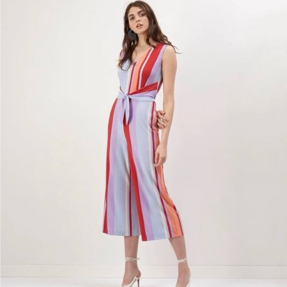 Donna Morgan Pants - Donna Morgan Cropped Jumpsuit